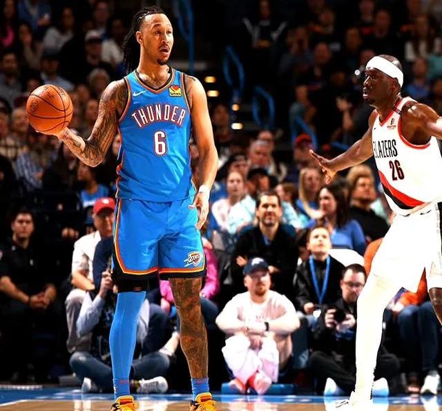 开拓者大胜雷霆,全队表现出色 开拓者大胜雷霆,全队表现出色